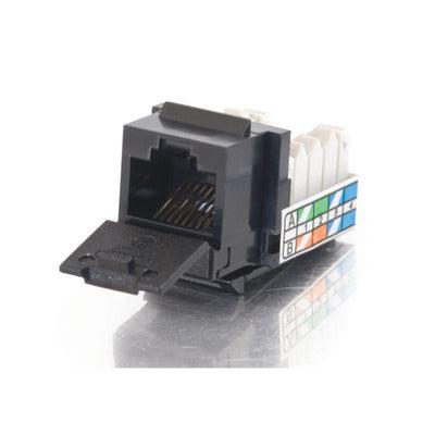 C2G 90° Cat5E Rj45 Utp Keystone Jack - Black