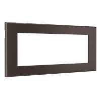 C2G Furniture Power Center Bezel For Basic Power Unit Brown
