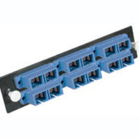 C2G Q-Series™ 12-Strand, Sc Duplex, Pb Insert, Mm/Sm, Sc Adapter Panel