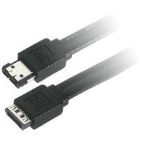 C2G Serial Ata To External Serial Ata Cable 1M Sata Cable Esata Black
