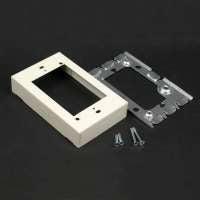 C2G Wiremold 700 Three Gang Flush Type Extension Adapter Fitting