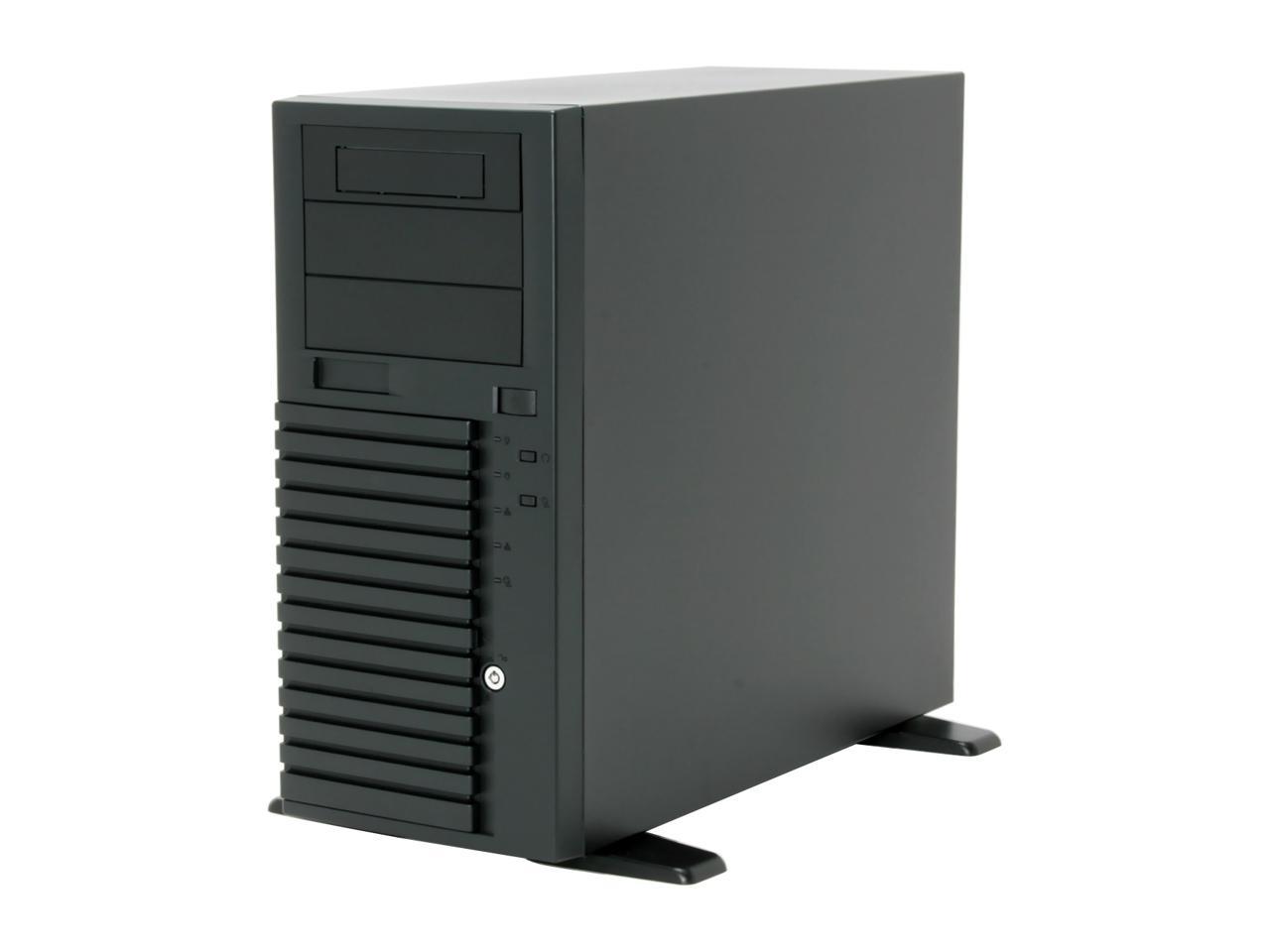 Chenbro Sr20969-Co Black 0.8 Mm Secc Pedestal Entry Level Atx Server/Workstation Chassis 3 External 5.25" Drive Bays