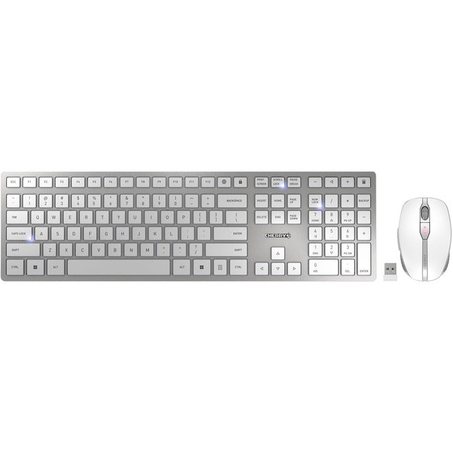 CHERRY DW 9100 SLIM Rechargeable Wireless Keyboard and Mouse JD-9100US-1