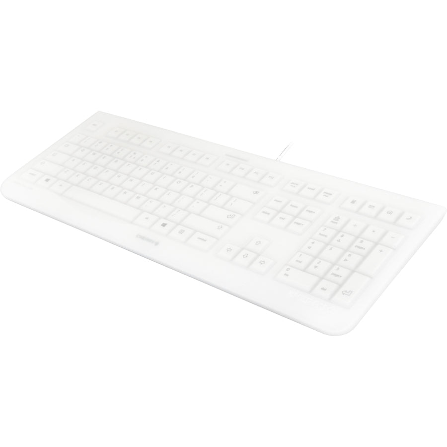 CHERRY WHITE EZCLEAN Wired Covered Cleanable Keyboard EZN-0800EU-0