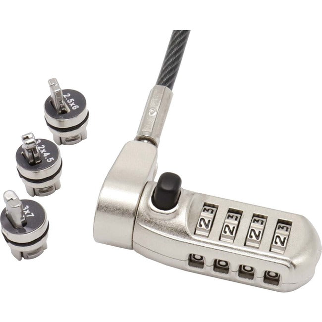 CODi Universal Serialized Combination Lock Body w/ T-Bar, Noble, and Nano Lock Heads UCB2092