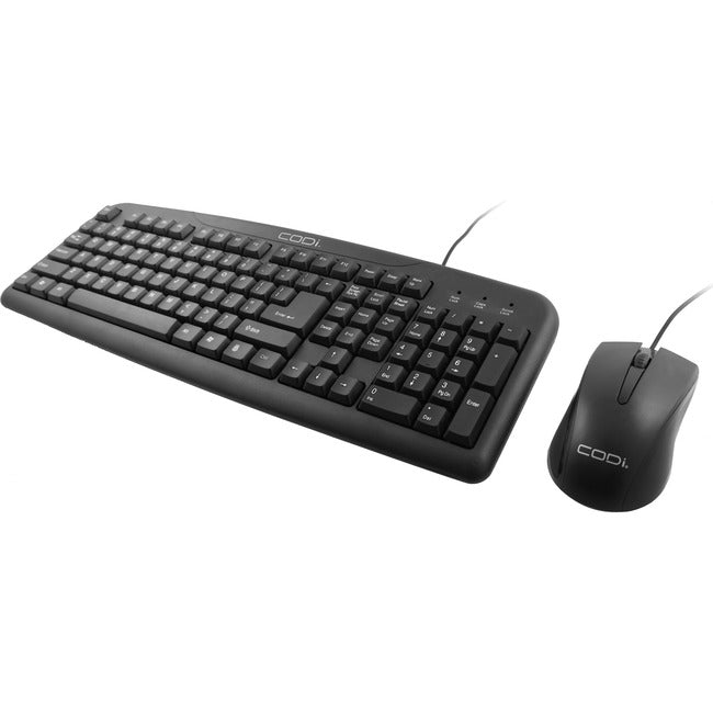 CODi Wired USB-A Mouse and Keyboard Combination AK0000057
