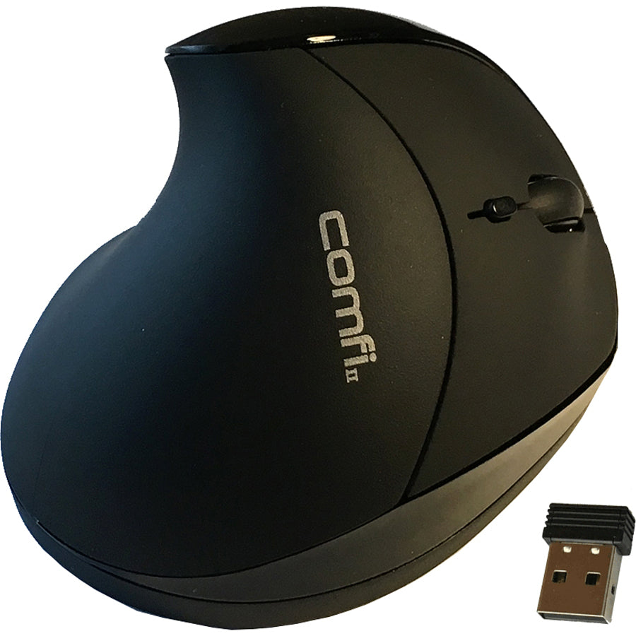 COMFI II WIRELESS ERGONOMIC COMPUTER MOUSE BLACK EM011-BKW