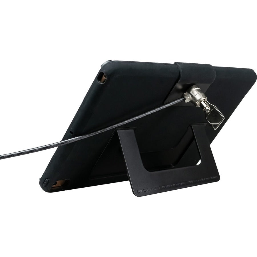 CTA Digital Security Case with Kickstand and Anti-Theft Cable for iPad 10.2 7th/ 8th/ 9th Gen PAD-SCKT10