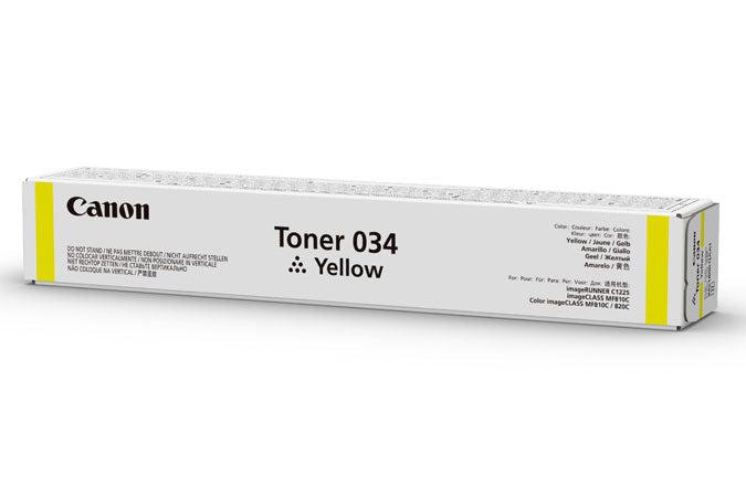 Canon 034 Toner Cartridge 1 Pc(S) Original Yellow