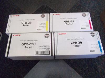 Canon Gpr-29 Toner Cartridge 1 Pc(S) Original Yellow