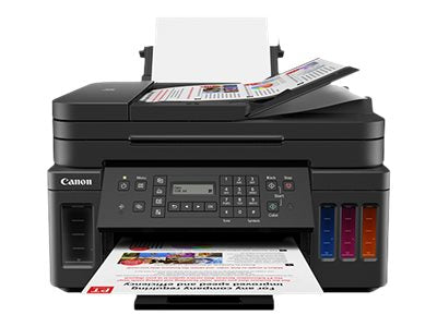 Canon Pixma G7020 Inkjet Multifunction Printer-Color-Copier/Fax/Scanner-4800X1200 Dpi Print-Automatic Duplex Print-5000