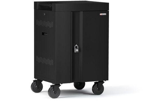 Charging Cart 24 Devices - CUBE Cart Mini TVCM24PAC Classroom | TecISoft TVCM24PAC-BP