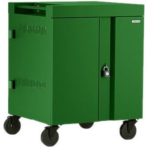 Charging Cart - BRETFORD CUBE Cart 36 Device Mobile Station | TecISoft TVC36PAC-GRA