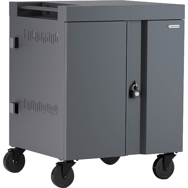 Charging Cart Cube Cart - Mobile Device Charging Station for Chromebooks | Bretford TVC32PAC TVC32PAC-CKWL