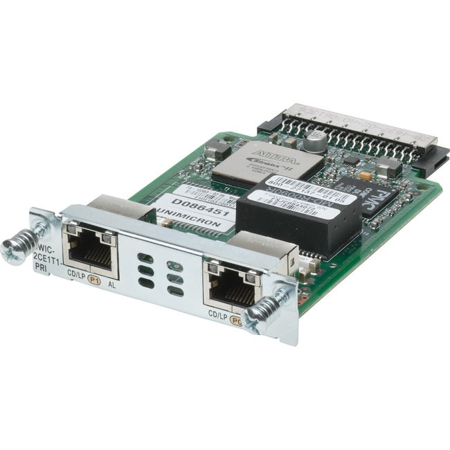Cisco 2 Port Multi-Flex Trunk Voice/Channelized Data T1/E1 Module NIM-2CE1T1-PRI-RF