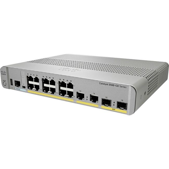 Cisco 3560CX-8PC-S Layer 3 Switch WS-C3560CX-8PCS-RF