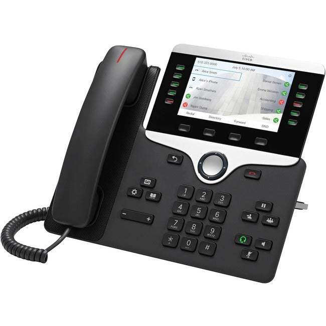 Cisco 8841 IP Phone - Wall Mountable - Black CP-8841-3PW-NA-K9=