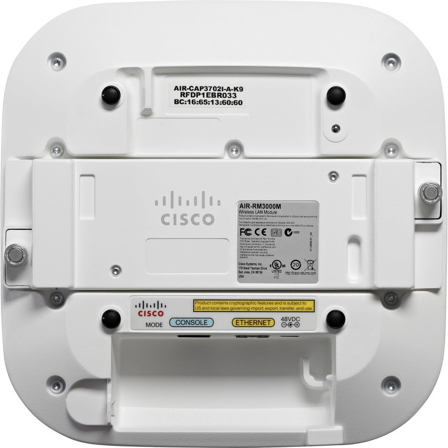 Cisco Aironet 3702E IEEE 802.11ac 1.27 Gbit/s Wireless Access Point AIR-AP3702EUXK9-RF