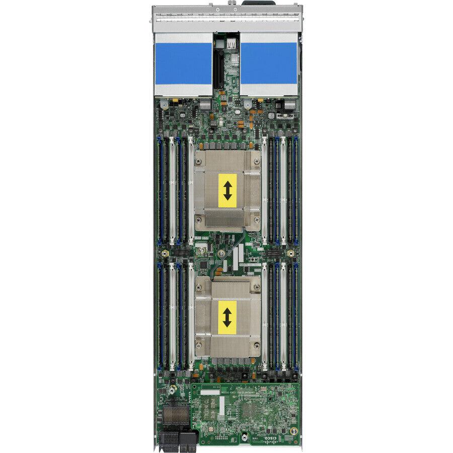 Cisco B200 M3 Blade Server - 2 x Intel Xeon E5-2609 v2 2.50 GHz - 64 GB RAM - Serial Attached SCSI (SAS), Serial ATA Controller - Refurbished UCS-SP7-SRB200E-RF