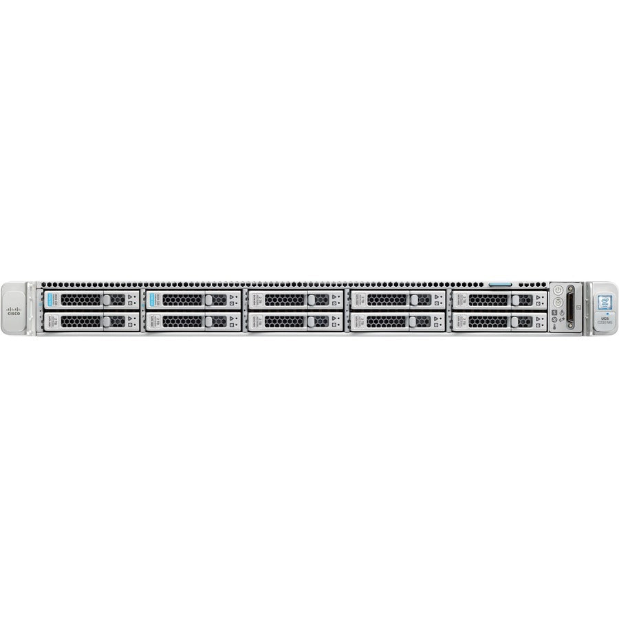 Cisco C220 M5 1U Rack Server - 2 x Intel Xeon Gold 5218R 2.10 GHz - 384 GB RAM - 480 GB SSD - (2 x 240GB) SSD Configuration - 12Gb/s SAS, Serial ATA/600 Controller UCS-SP-C220M5C-S