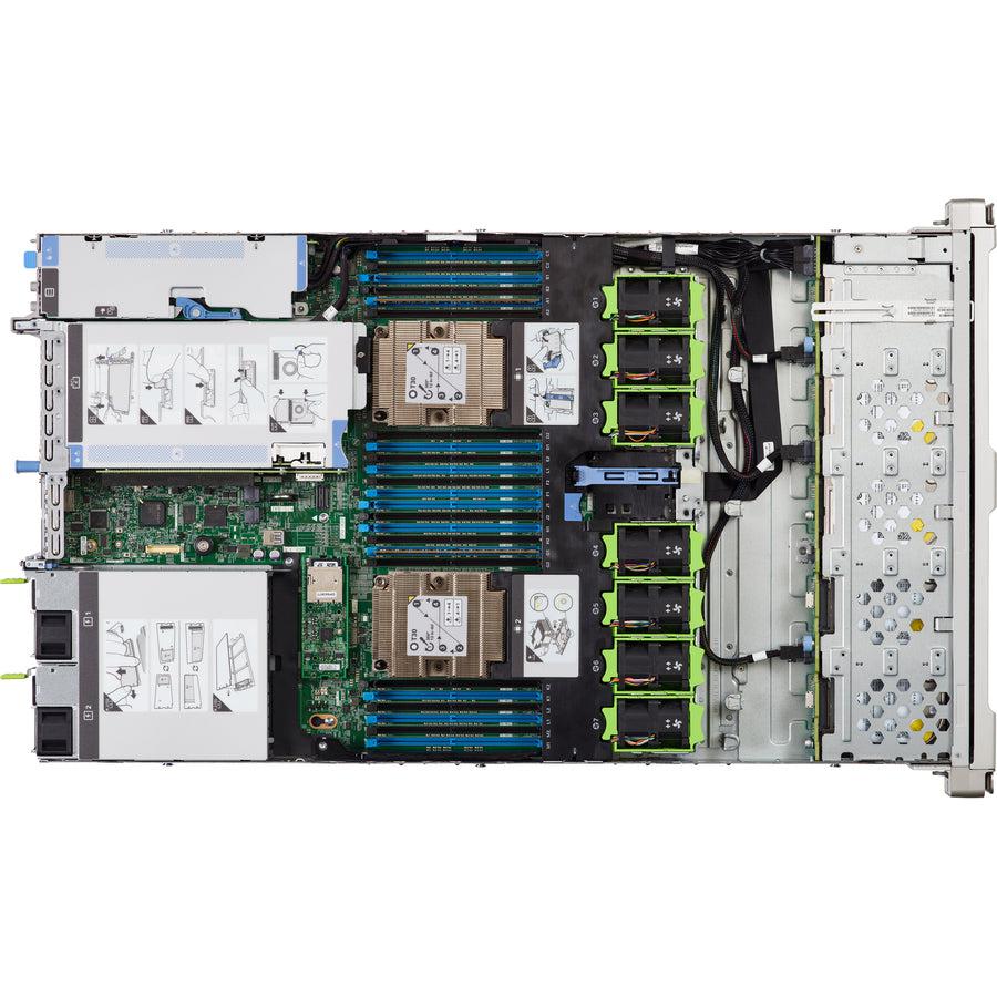 Cisco C220 M5 1U Rack Server - 2 x Intel Xeon Silver 4116 2.10 GHz - 64 GB RAM - 12Gb/s SAS Controller UCS-SPR-C220M5-A4
