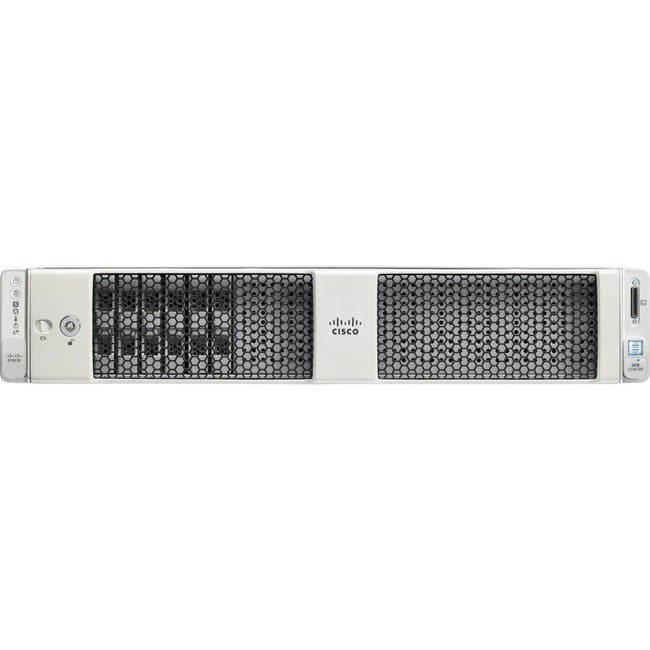 Cisco C240 M5 2U Rack-mountable Server - 2 x Intel Xeon Gold 5122 2.10 GHz - 192 GB RAM - 12Gb/s SAS Controller UCS-SP-C240M5-F1