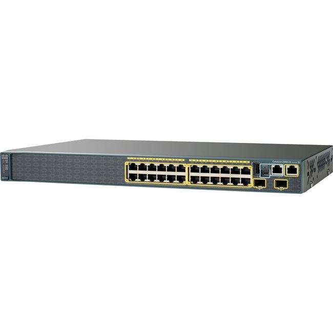 Cisco Catalyst 2960S-24TS-S WS-C2960S-24TSS-RF 24-Port Gigabit Managed Switch | TechSoft