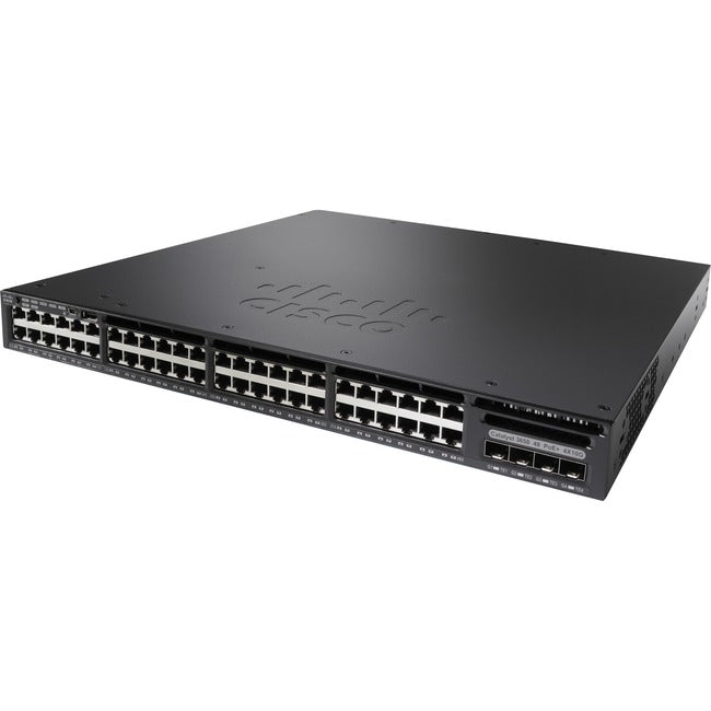 Cisco Catalyst 3650-48F Ethernet Switch WS-C3650-48FD-L-RF