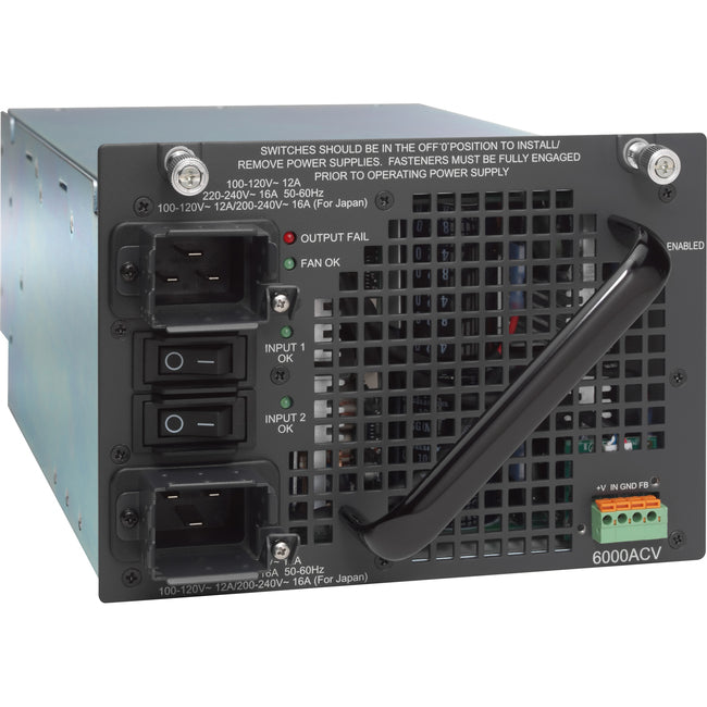 Cisco Catalyst 4500 6000 Wac Power Supply (Poe)
