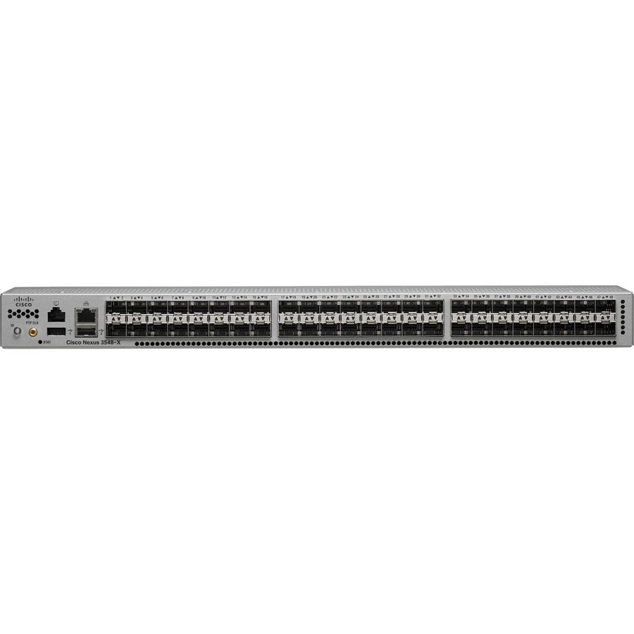 Cisco Nexus N3K-C3548P-10GX Refurbished 1RU Switch N3K-C3548P-10GX-RF