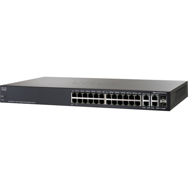 Cisco SG 300-28P 28-port Gigabit PoE Managed Switch SRW2024P-K9-NA-RF