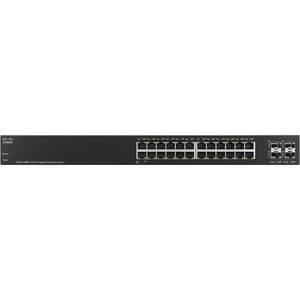 Cisco SG220-28MP 28-Port Gigabit PoE Smart Switch SG220-28MP-K9-NA