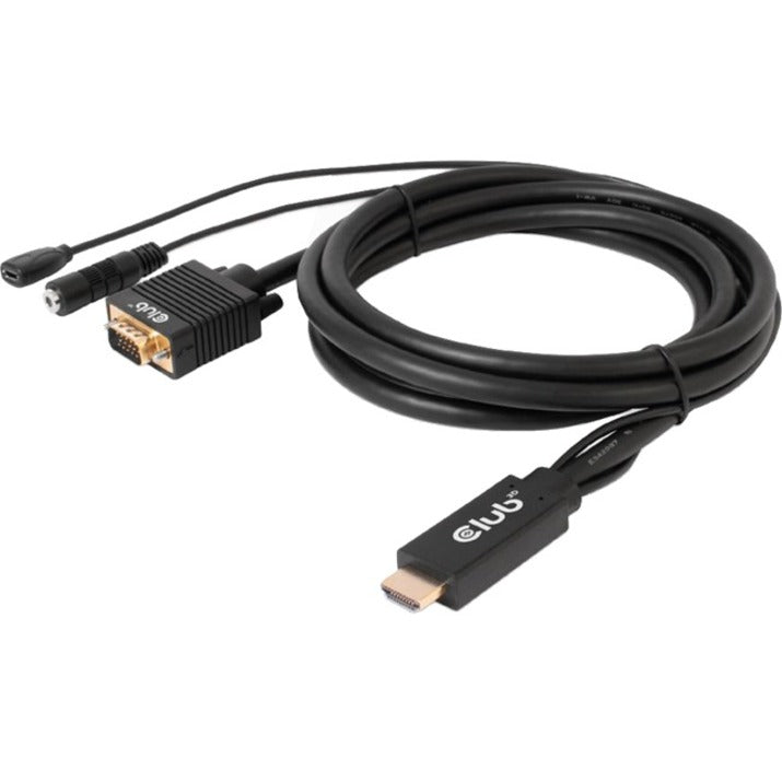 Club 3D HDMI to VGA Cable M/M 2m/6.56ft 28AWG CAC-1712