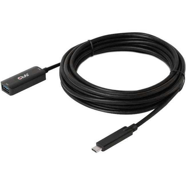 Club 3D USB Gen2 Type-C to Type-A Cable 10Gbps M/F 5m/16.4ft CAC-1536