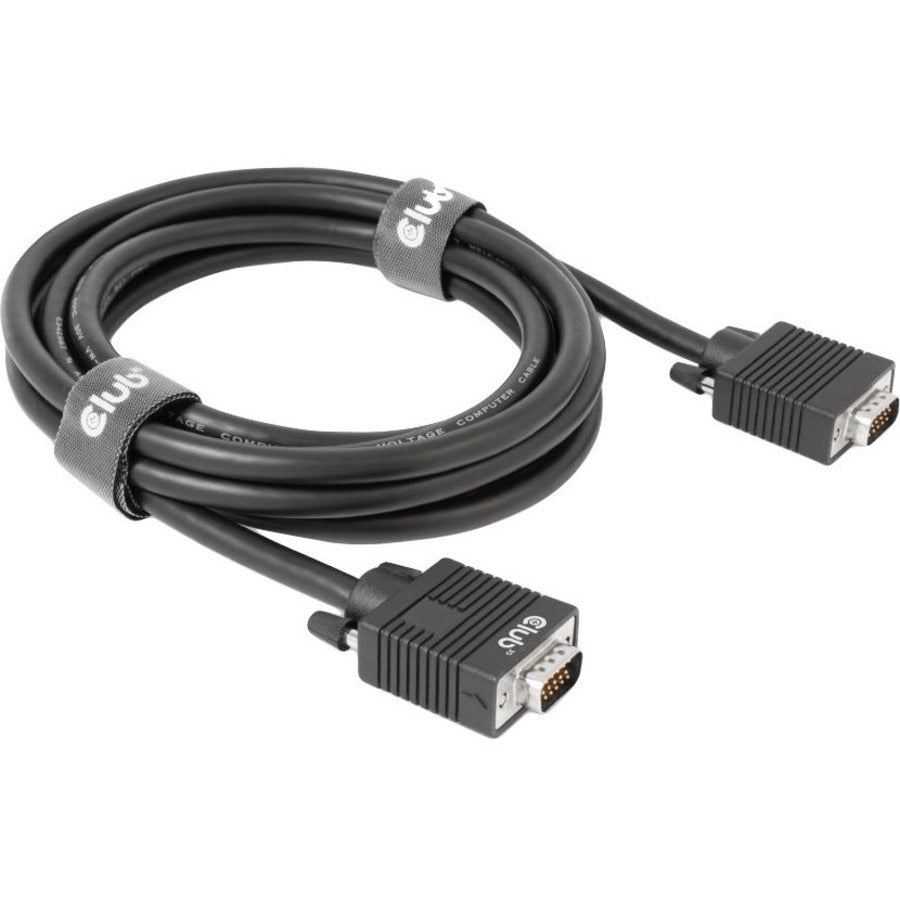 Club 3D VGA Cable Bidirectional M/M 3m/9.84ft 28AWG CAC-1703