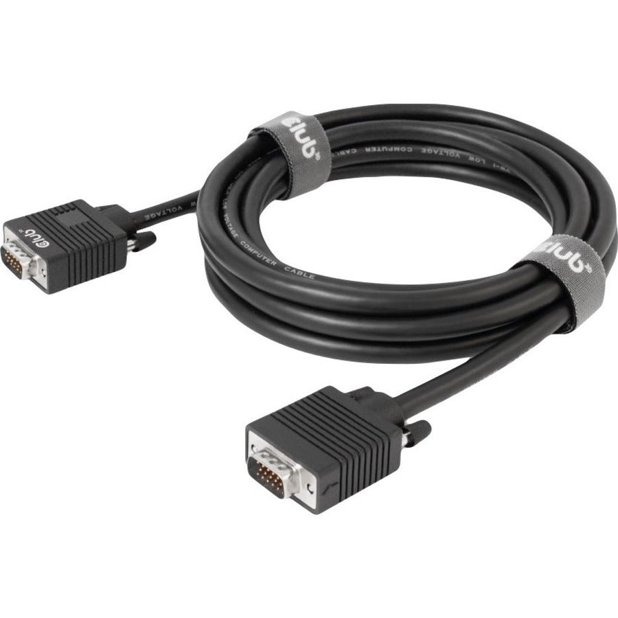 Club 3D VGA Cable Bidirectional M/M 3m/9.84ft 28AWG CAC-1703
