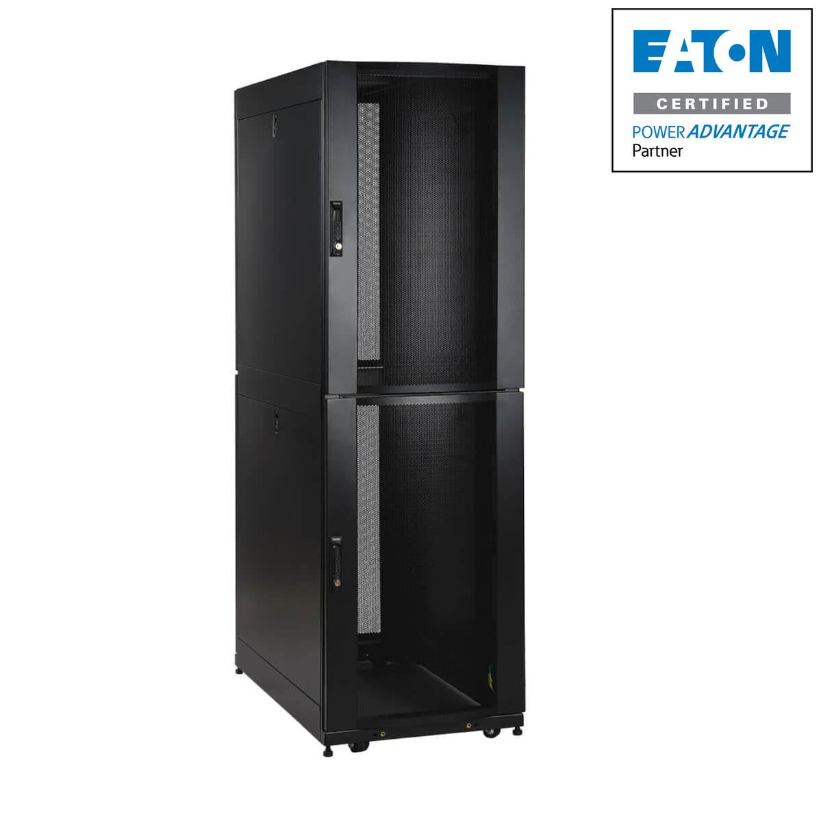 Co-Location Server Rack Cabinet 42U - Tripp Lite Standard-Depth Data Center Enclosure | TechSoft SR42UBCL