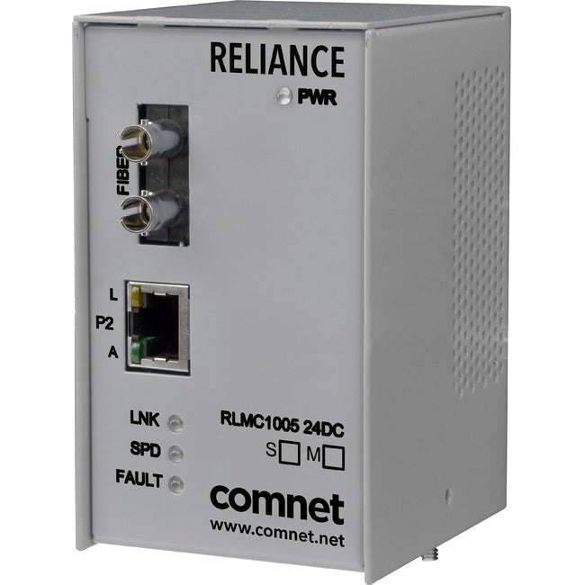 ComNet Electrical Substation-Rated 10/100 Mbps Media Converter RLMC1003M2/HV