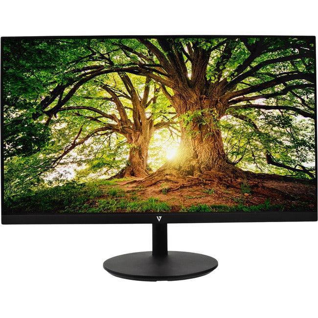 Computer Monitor 24 Inch - Full HD LED IPS Display | V7 L238IPS-HAS-N