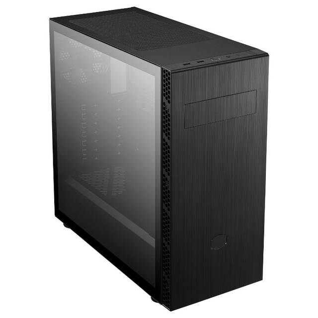 Cooler Master Masterbox Series Mb600L2-Kn5N-S00 Mb600L V2 Atx Mid Tower Pc Case W/ Windows (Black)