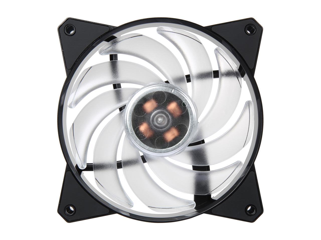 Cooler Master Masterliquid Ml120L Rgb Close-Loop Cpu Liquid Cooler, 120Mm Radiator, Dual Chamber Rgb