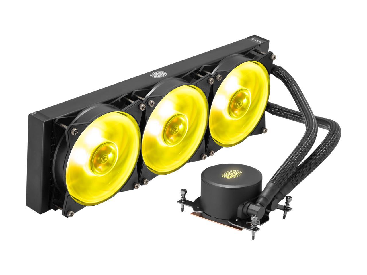 Cooler Master Masterliquid Ml360 Rgb Thread Ripper Tr4 Edition Close-Loop Cpu Liquid Cooler, 360Mm