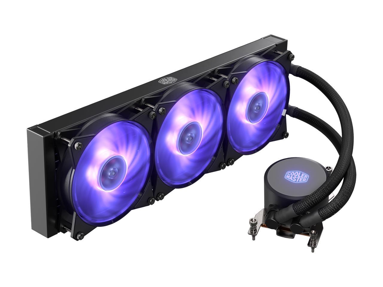 Cooler Master Masterliquid Ml360 Rgb Thread Ripper Tr4 Edition Close-Loop Cpu Liquid Cooler, 360Mm