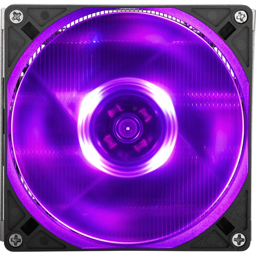 Cooler Master Masterair G200P Rgb Low-Profile Cpu Air Cooler W/ 39.4 Mm Ultra-Low-Profile