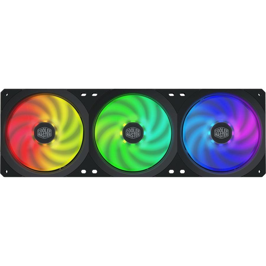 Cooler Master Masterfan Sf360R Argb 360Mm Square Frame Fan