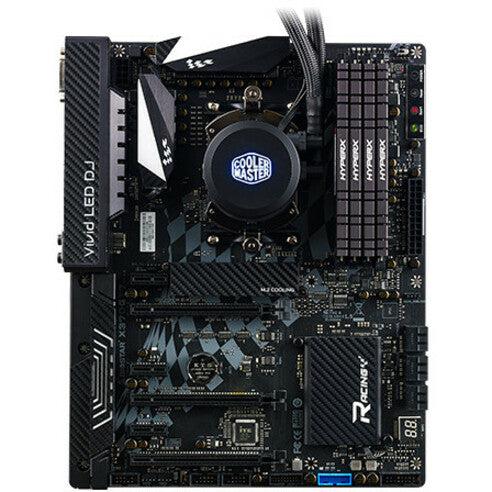 Cooler Master Masterliquid Ml240L Rgb Close-Loop Cpu Liquid Cooler, 240Mm Radiator, Dual Chamber Rgb