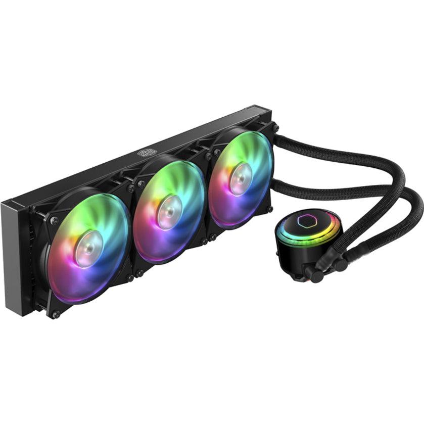 Cooler Master Masterliquid Ml360R Argb Close-Loop Aio Cpu Liquid Cooler, 360 Radiator, Dual