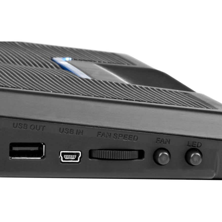Cooler Master NotePal X3 - Gaming Laptop Cooling Pad with 200mm Blue LED Fan R9-NBC-NPX3-GP