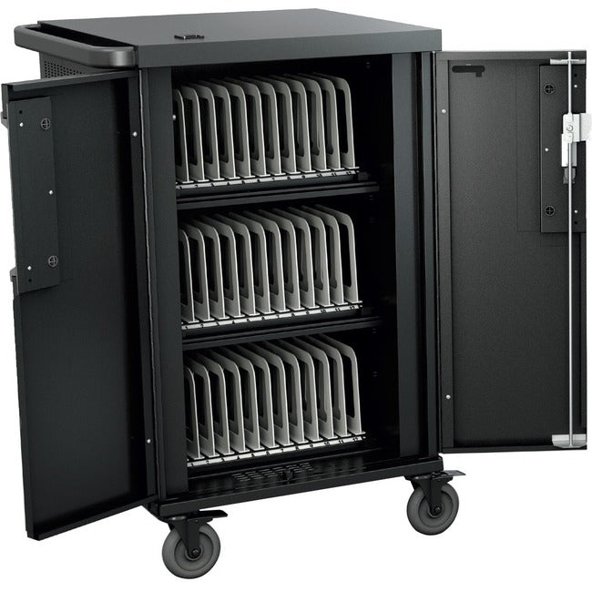 Core X Cart 36 Devices - Charging Cart Durable Construction | Bretford CoreX TCOREX36B-RED