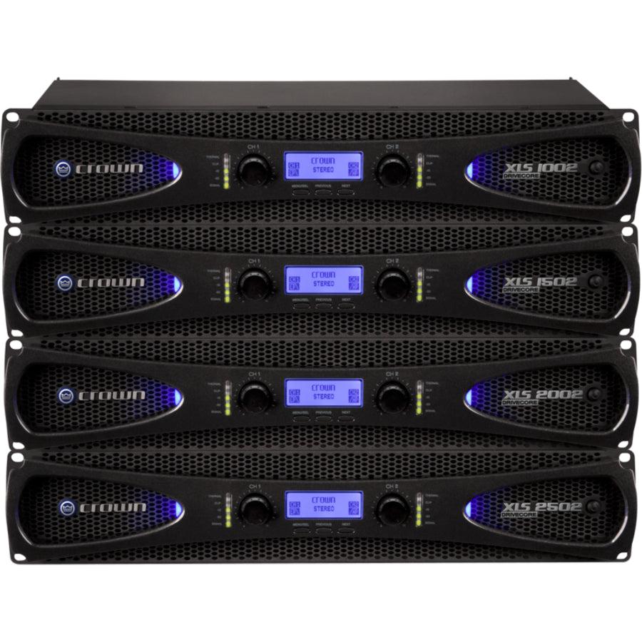 Crown XLS DriveCore 2 2502 Amplifier - 880 W RMS - 2 Channel - Black NXLS2502-0-US